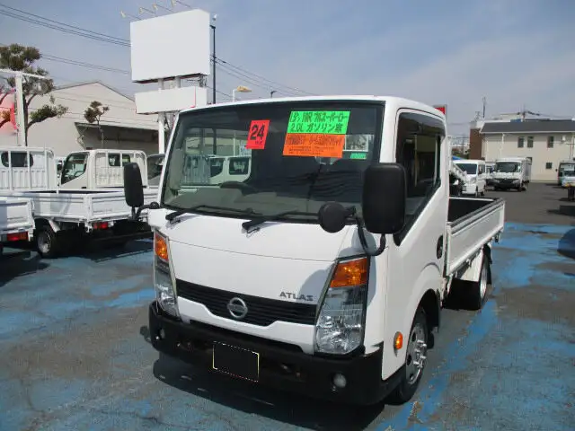 日産 アトラス 小型 平ボディ CBF-SQ2F24 H24 の中古トラック【車両No.144672】