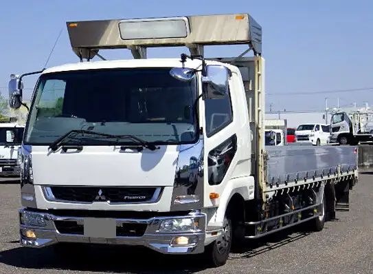 三菱 ファイター 中型/増トン 平ボディ アルミブロック エアサス の中古トラック【車両No.144710】