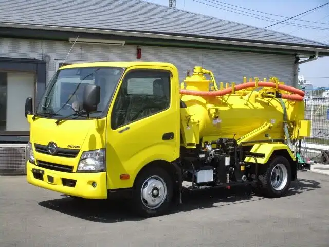 日野 デュトロ 小型 タンク車 汚泥吸引車 TKG-XZU700M の中古トラック【車両No.144908】