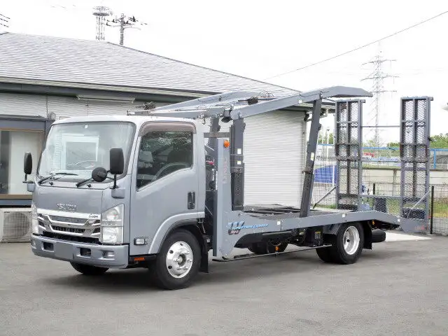 いすゞ エルフ 小型 車両重機運搬 ラジコン ウインチ の中古トラック【車両No.144909】