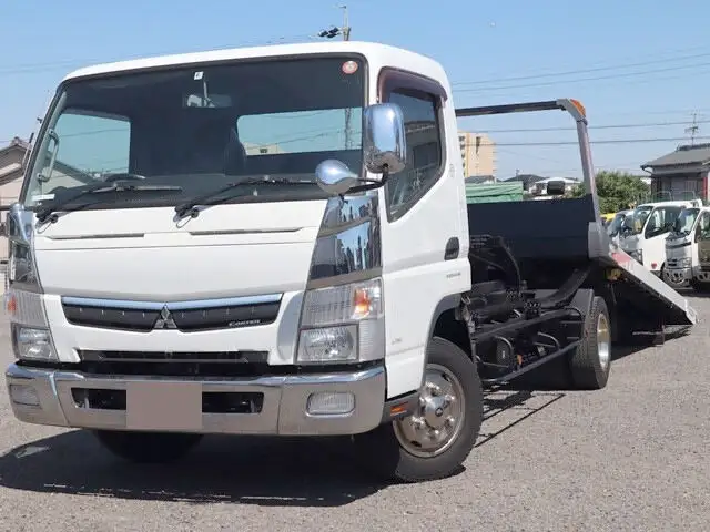 三菱 キャンター 小型 車両重機運搬 ラジコン ウインチ の中古トラック【車両No.144791】
