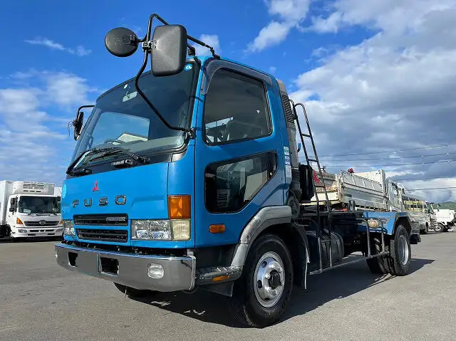 三菱 ファイター 中型/増トン アームロール ツインホイスト KK-FK71GE の中古トラック【車両No.144929】