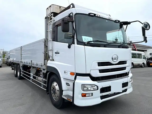 日産UD クオン 大型 平ボディ アルミブロック エアサス の中古トラック【車両No.144781】