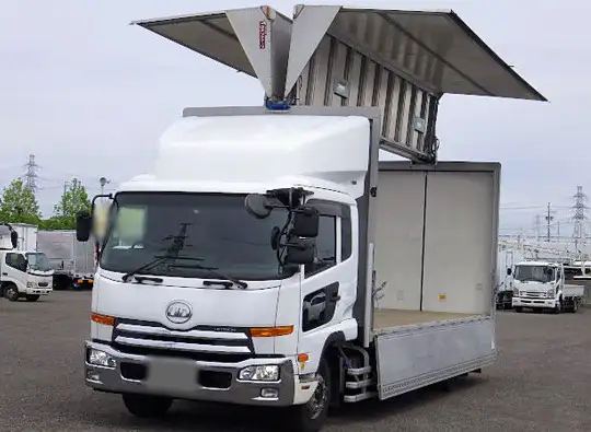 日産UD コンドル 中型/増トン ウイング エアサス ベッド の中古トラック【車両No.145050】