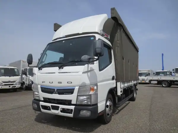 三菱 キャンター 小型 平ボディ 幌 2RG-FEA20 の中古トラック【車両No.144487】