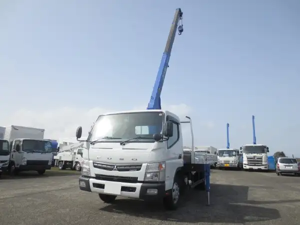三菱 キャンター 小型 クレーン付 3段 ラジコン の中古トラック【車両No.144492】