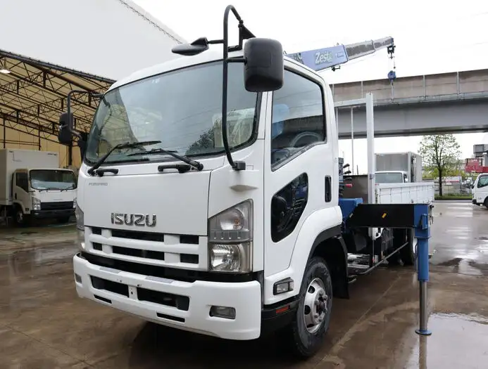 いすゞ フォワード 中型/増トン クレーン付 床鉄板 3段 の中古トラック【車両No.145012】