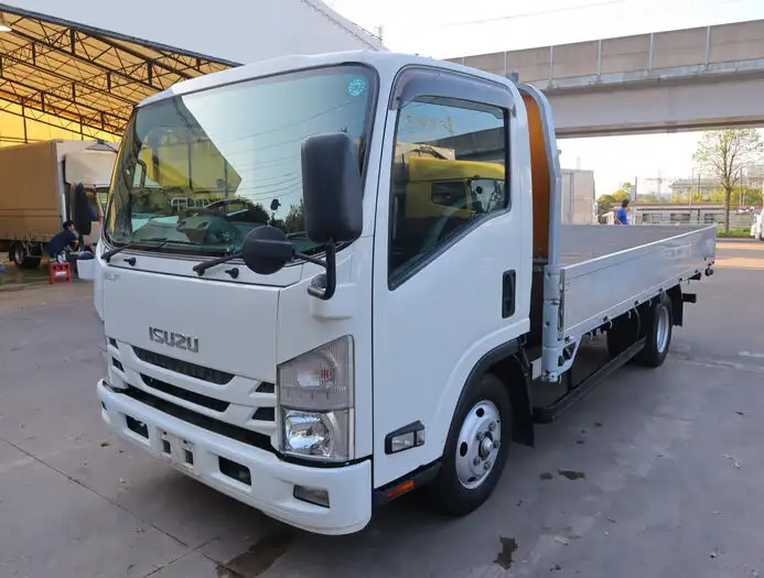 いすゞ エルフ 小型 平ボディ アルミブロック 2RG-NNR88AR の中古トラック【車両No.145007】