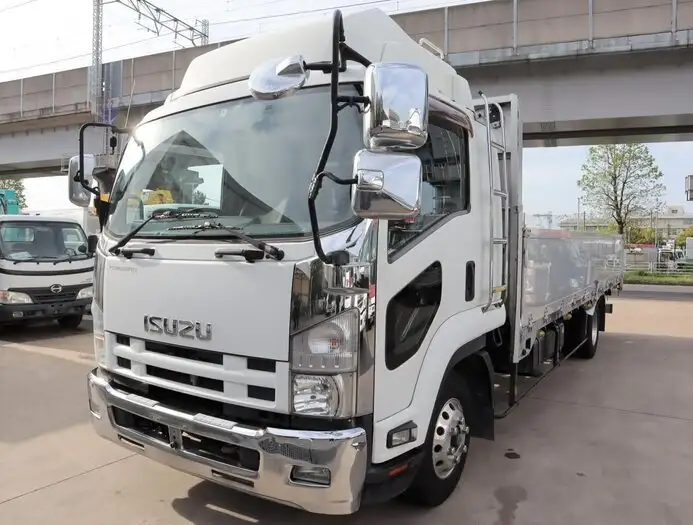 いすゞ フォワード 中型/増トン 平ボディ 床鉄板 アルミブロック の中古トラック【車両No.145002】