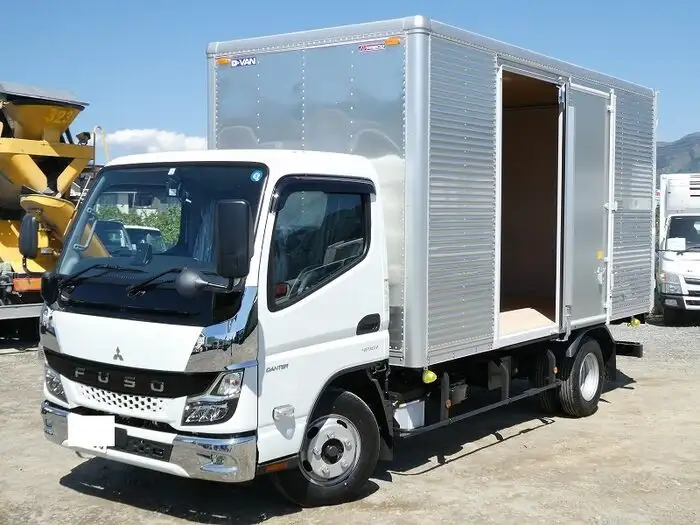 三菱 キャンター 小型 アルミバン サイドドア 2RG-FEA20 の中古トラック【車両No.145088】
