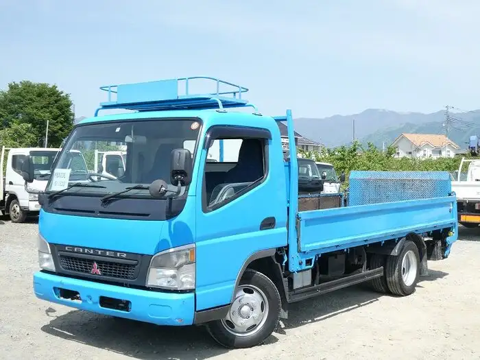 三菱 キャンター 小型 平ボディ パワーゲート 床鉄板 の中古トラック【車両No.145072】