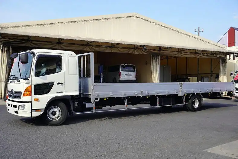日野 レンジャー 中型/増トン 平ボディ アルミブロック ベッド の中古トラック【車両No.145074】