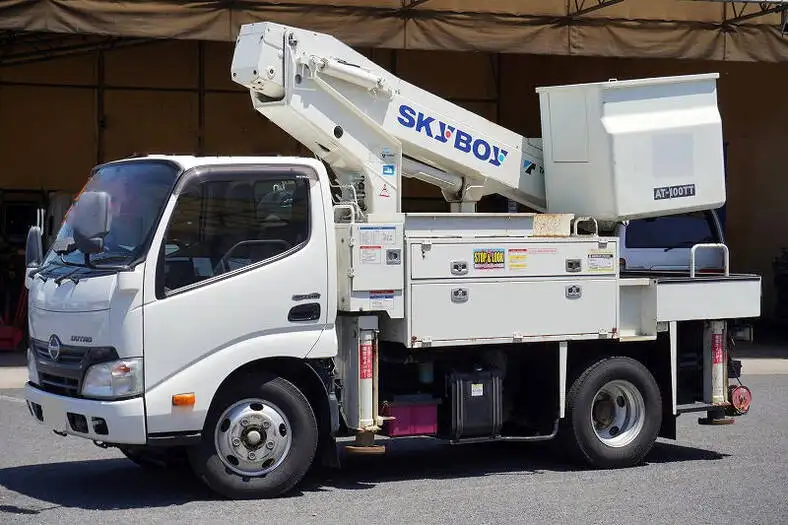 日野 デュトロ 小型 高所・建柱車 高所作業車 電工仕様 の中古トラック【車両No.145105】