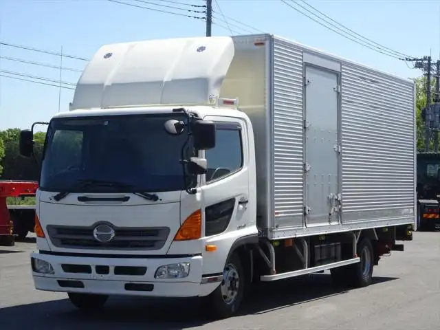 日野 レンジャー 中型/増トン アルミバン パワーゲート サイドドア の中古トラック【車両No.145184】