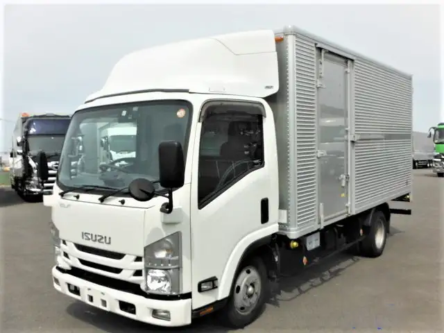 いすゞ エルフ 小型 アルミバン 床鉄板 サイドドア の中古トラック【車両No.145163】