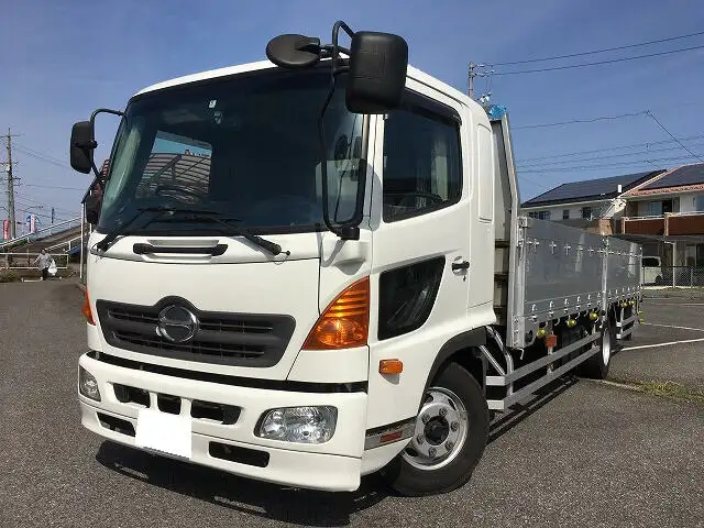 日野 レンジャー 中型/増トン 平ボディ アルミブロック ベッド の中古トラック【車両No.145045】