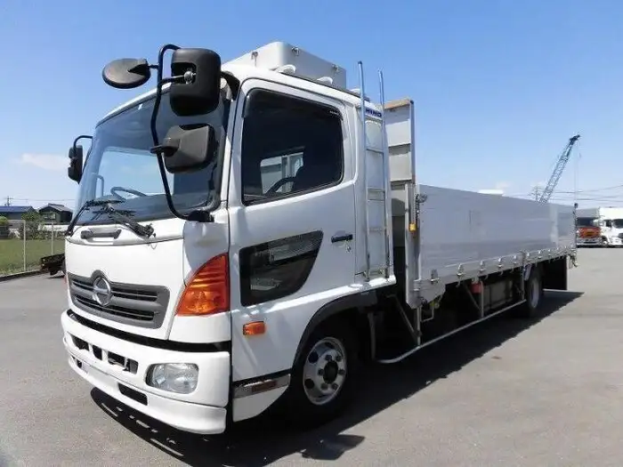 日野 レンジャー 中型/増トン 平ボディ アルミブロック エアサス の中古トラック【車両No.145437】