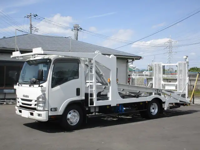いすゞ エルフ 小型 車両重機運搬 ラジコン ウインチ の中古トラック【車両No.145330】