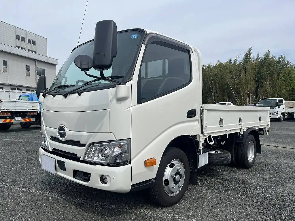 日野 デュトロ 小型 平ボディ 床鉄板 2RG-XZC605M の中古トラック【車両No.145417】