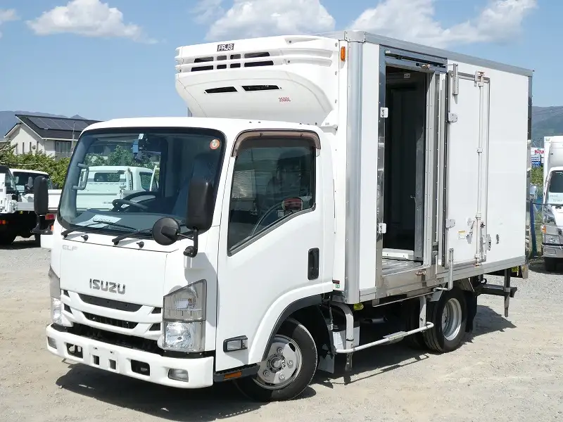いすゞ エルフ 小型 冷凍冷蔵 低温 床アルミ の中古トラック【車両No.145466】