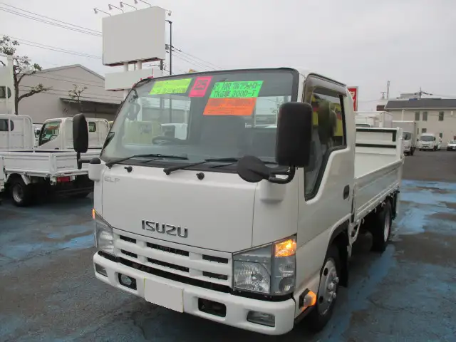 いすゞ エルフ 小型 平ボディ パワーゲート 床鉄板 の中古トラック【車両No.145134】