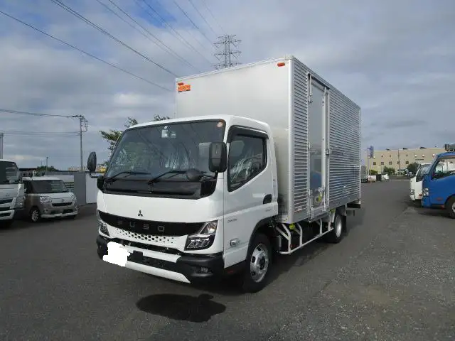 三菱 キャンター 小型 アルミバン パワーゲート サイドドア の中古トラック【車両No.145498】