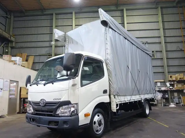 トヨタ ダイナ 小型 平ボディ 幌 床鉄板 の中古トラック【車両No.145570】