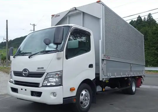 日野 デュトロ 小型 ウイング 3枚観音 TKG-XZU720M の中古トラック【車両No.145574】