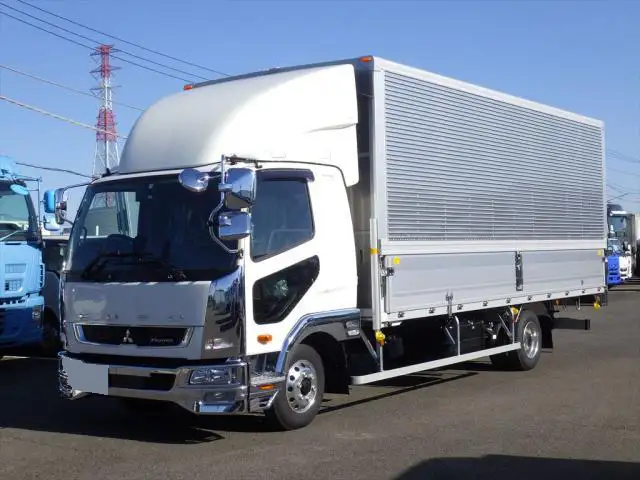 三菱 ファイター 中型/増トン ウイング エアサス ベッド の中古トラック【車両No.145524】