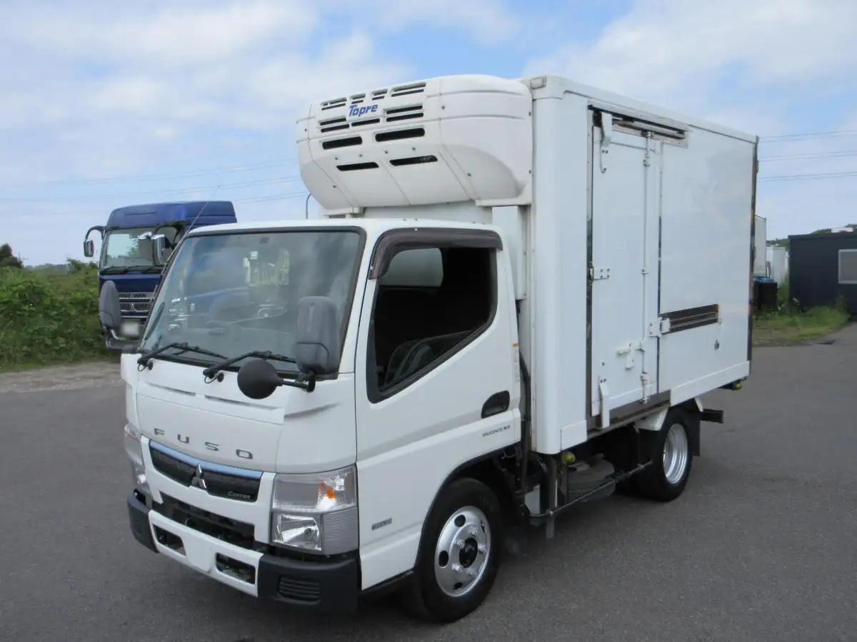 三菱 キャンター 小型 冷凍冷蔵 低温 床ステン の中古トラック【車両No.145612】