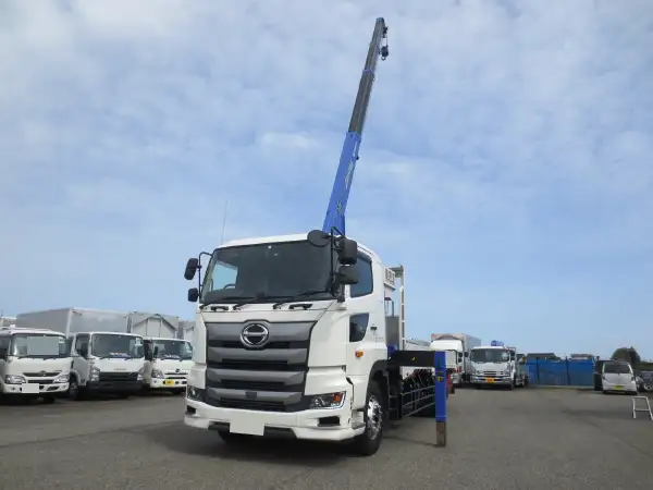 日野 プロフィア 大型 クレーン付 4段 ラジコン の中古トラック【車両No.145339】