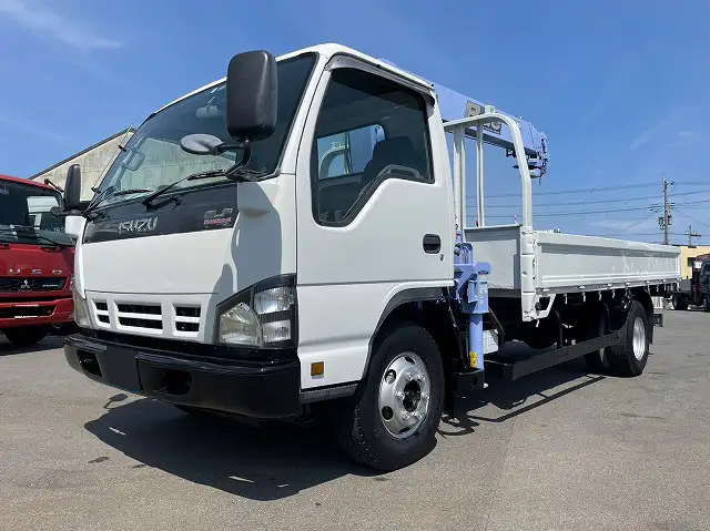 いすゞ エルフ 小型 クレーン付 4段 ラジコン の中古トラック【車両No.145678】