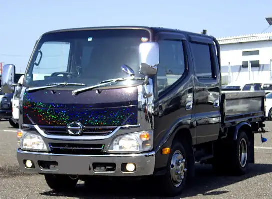 日野 デュトロ 小型 平ボディ Wキャブ 床鉄板 の中古トラック【車両No.145703】