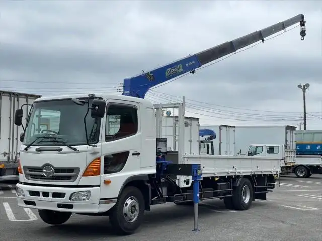 日野 レンジャー 中型/増トン クレーン付 5段 ラジコン の中古トラック【車両No.145774】