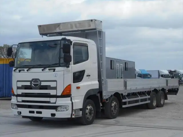 日野 プロフィア 大型 平ボディ 床鉄板 アルミブロック の中古トラック【車両No.145767】
