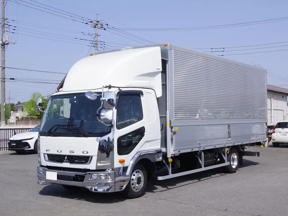 三菱 ファイター 中型/増トン ウイング エアサス ベッド の中古トラック【車両No.145847】