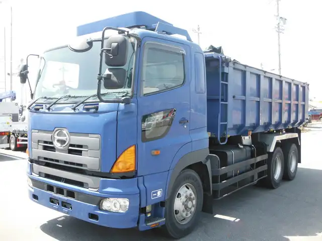 日野 プロフィア 大型 ダンプ 土砂禁 ステンレス張り の中古トラック【車両No.145789】