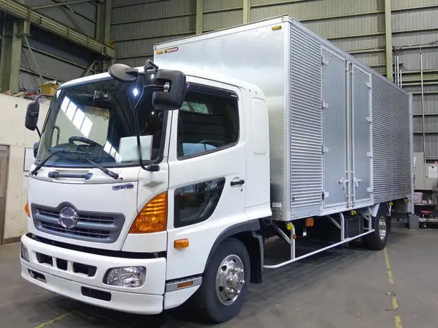 日野 レンジャー 中型/増トン アルミバン パワーゲート エアサス の中古トラック【車両No.145846】