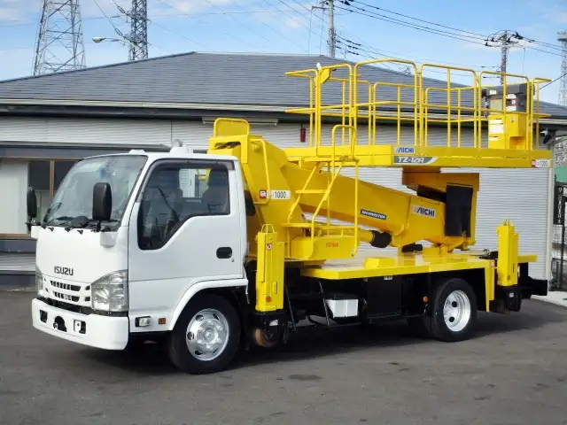 いすゞ エルフ 小型 高所・建柱車 高所作業車 TKG-NKR85YN の中古トラック【車両No.145877】