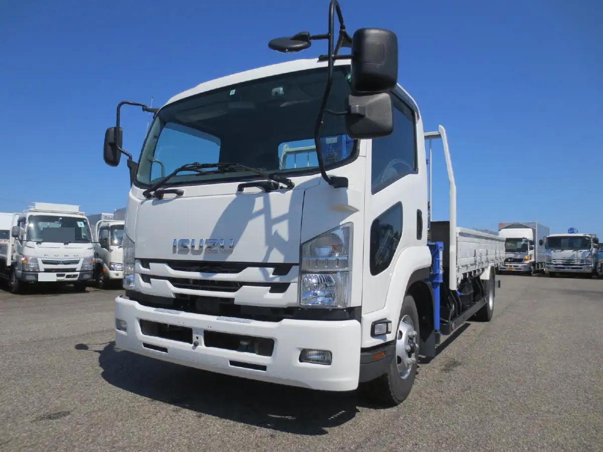 いすゞ フォワード 中型/増トン クレーン付 床鉄板 4段 の中古トラック【車両No.145938】
