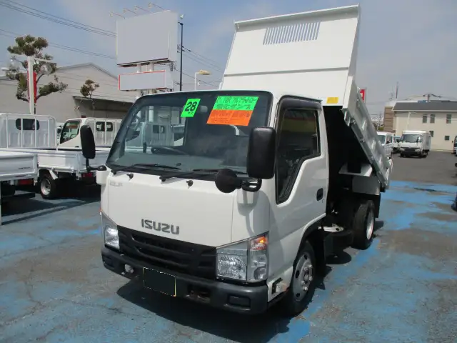 いすゞ エルフ 小型 ダンプ 強化 コボレーン の中古トラック【車両No.146035】