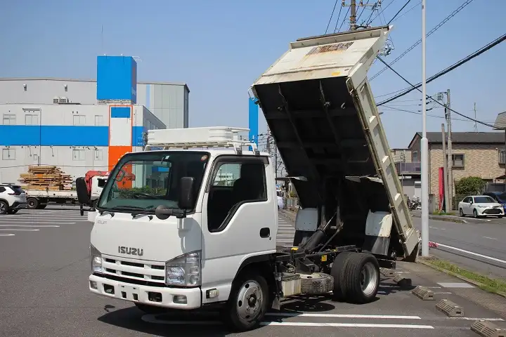 いすゞ エルフ 小型 ダンプ 強化 TKG-NJR85AD の中古トラック【車両No.146030】