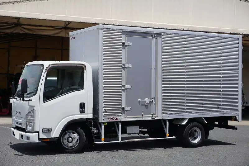 いすゞ エルフ 小型 アルミバン 床鉄板 サイドドア の中古トラック【車両No.146068】