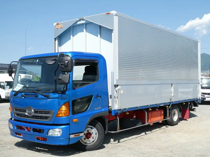 日野 レンジャー 中型/増トン ウイング パワーゲート エアサス の中古トラック【車両No.146082】
