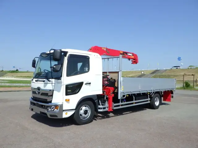 日野 レンジャー 中型/増トン クレーン付 アルミブロック 4段 の中古トラック【車両No.146206】