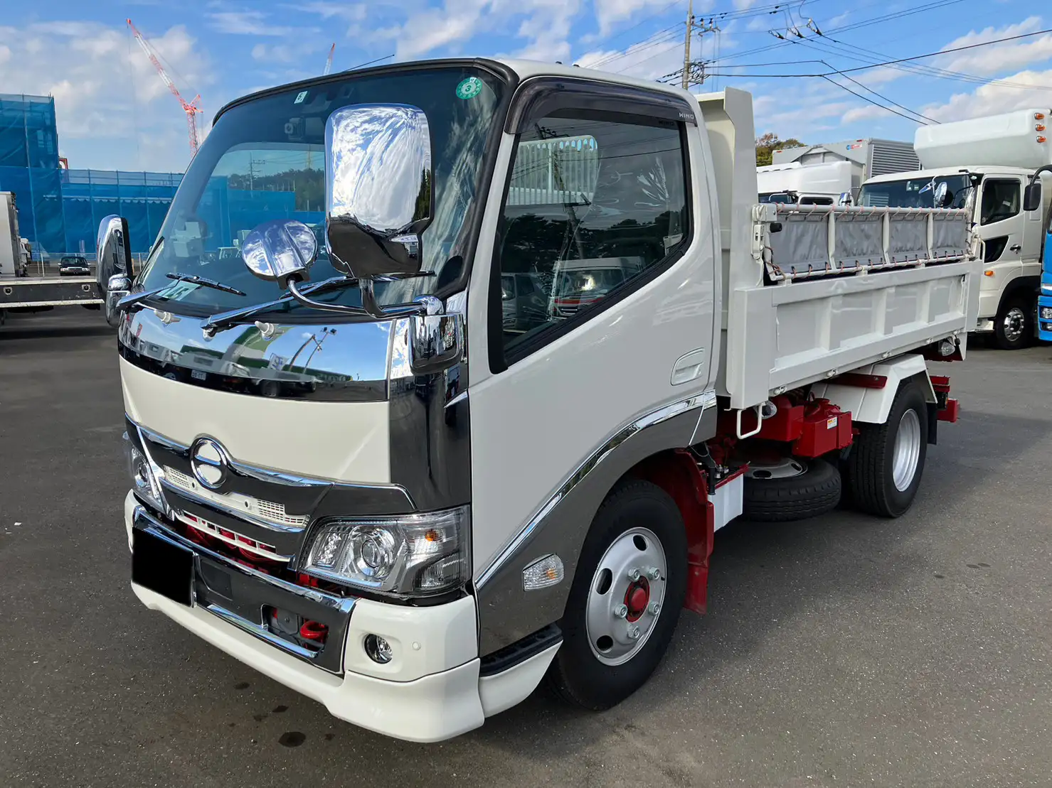 日野 デュトロ 小型 ダンプ ローダー コボレーン の中古トラック【車両No.146223】