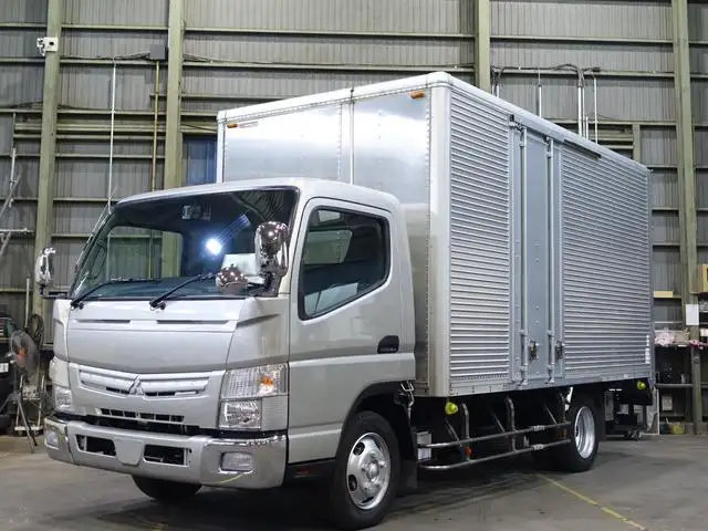 三菱 キャンター 小型 アルミバン パワーゲート サイドドア の中古トラック【車両No.146241】