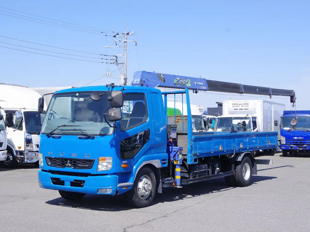 三菱 ファイター 中型/増トン クレーン付 4段 ラジコン の中古トラック【車両No.146196】