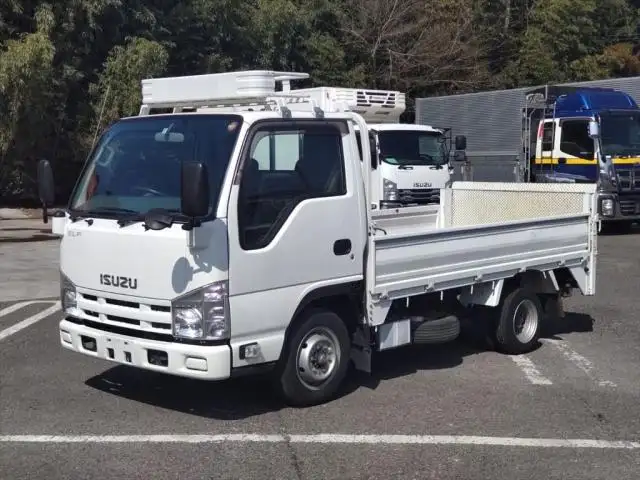 いすゞ エルフ 小型 平ボディ パワーゲート 床鉄板 の中古トラック【車両No.146127】