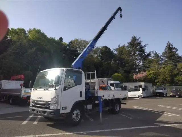 いすゞ エルフ 小型 クレーン付 4段 ラジコン の中古トラック【車両No.146135】
